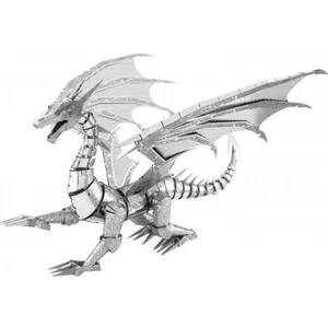 Metal Earth BIG Silver Dragon ICONX