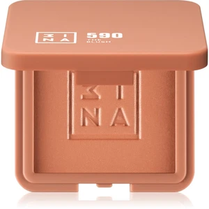 3INA The Blush kompaktná lícenka odtieň 590 Brown Red 7,5 g