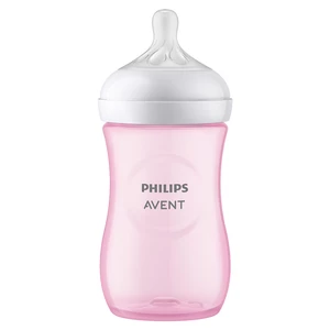 Philips Avent Natural Response 1 m+ dojčenská fľaša Pink 260 ml