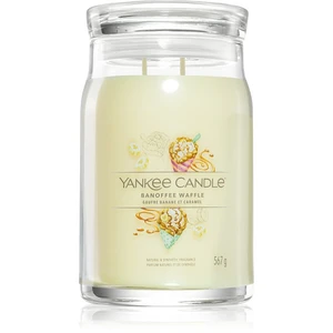 Yankee Candle Banoffee Waffle vonná sviečka Signature 567 g