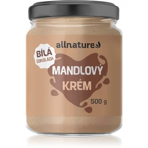 Allnature Mandlový krém s bílou čokoládou 500 g