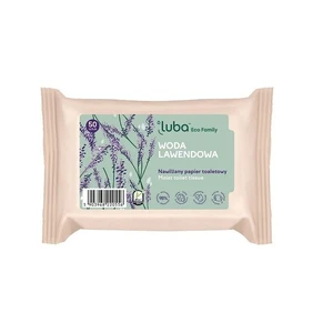 Luba ECO Family vlhčený toaletný papier Lavander 50 ks