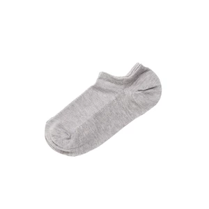 Dagi Gray Melange Men's Cotton Crewneck Socks
