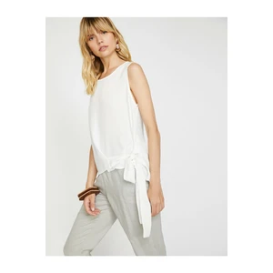 Koton Blouse - Ecru - Fitted