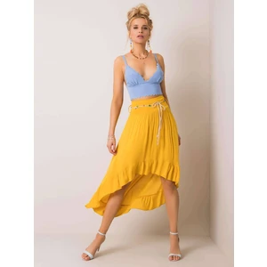 Skirt yellow Och Bella ajok0251. R45