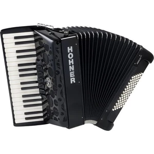 Hohner Amica Forte III 72 Czarny Akordeon klawiszowy