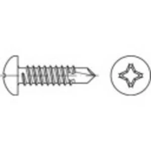 Závrtné šrouby TOOLCRAFT TO-5441406, N/A, 3.5 mm, 13 mm, ocel, 1000 ks
