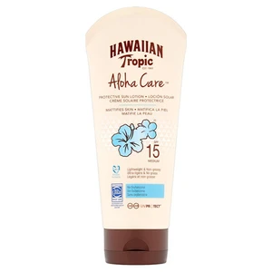 Hawaiian Tropic Opalovací mléko zmatňující SPF 15 Aloha Care (Protective Sun Lotion Mattifies Skin)  180 ml