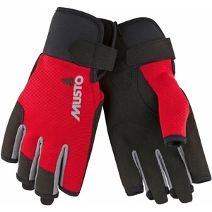 Musto Essential Sailing Short Finger Glove True Red XXL