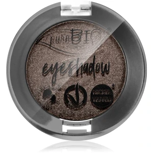 puroBIO Cosmetics Compact Eyeshadows oční stíny odstín 19 Intense Gray 2,5 g