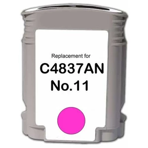 HP 11 C4837A purpurová (magenta) kompatibilna cartridge