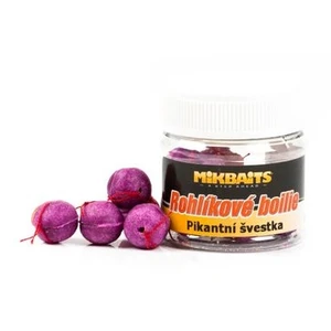 Mikbaits rohlíkové boilie 50ml-pikantní švestka