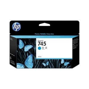 HP 745 F9J97A azúrová (cyan) originálna cartridge