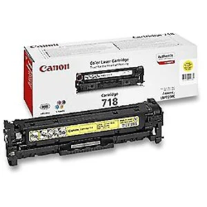 Canon CRG-718 žltý (yellow) originálny toner
