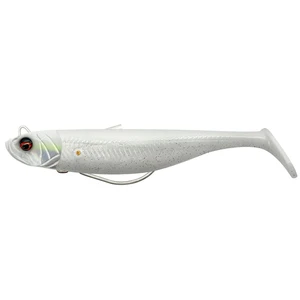 Savage gear gumová nástraha minnow weedless white pearl silver - 12 cm 28 g