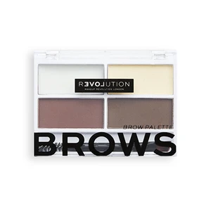 Revolution Súprava na úpravu obočia Colour Cult Dark (Brow Palette) 3,2 g Dark