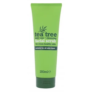 Xpel Tea Tree 250 ml peeling pro ženy na všechny typy pleti; na rozjasnění pleti; Cruelty free