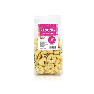 Allnature Krúžky jogurtové 80 g