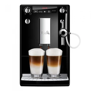 Espresso Melitta Solo Perfect Milk Černé čierne automatický kávovar • pripravíte espresso, cappuccino, latte, macchiato, lungo • príkon 1 400 W • tlak