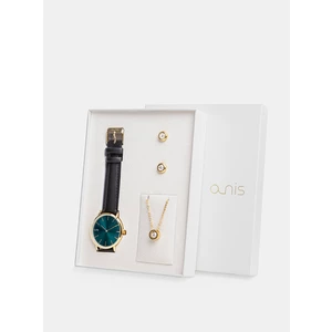 A-NIS Set hodinek, náhrdelníku a náušnic AS100-23