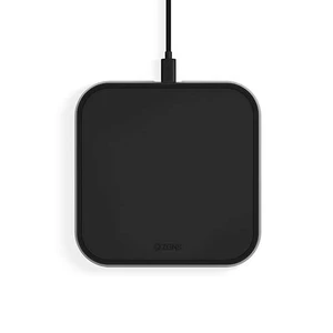 ZENS Aluminium Single Wireless Charger 10W - Black