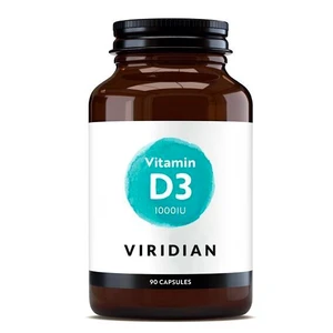 Viridian Vitamin D3 1000 IU 90 kapslí