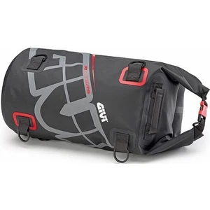 Givi EA114GR Waterproof Cylinder Seat Bag 30L Grey Red