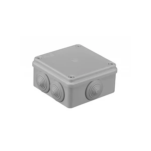 Krabice Malpro S-BOX 106M 100x100x50mm 6 průchodek IP55 šedá