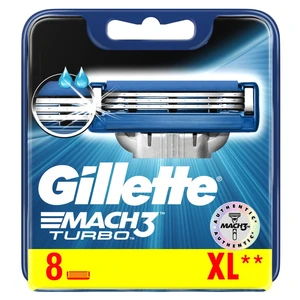 Gillette Mach3 Turbo náhradné žiletky 8 ks