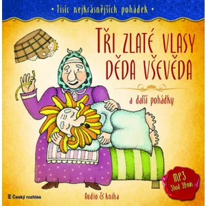 Tři zlaté vlasy děda Vševěda a další pohádky - audiokniha