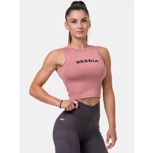Nebbia Fit Sporty Tank Top Old Rose M