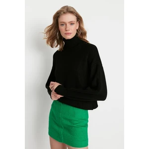 Trendyol Sweater - Black - Regular fit