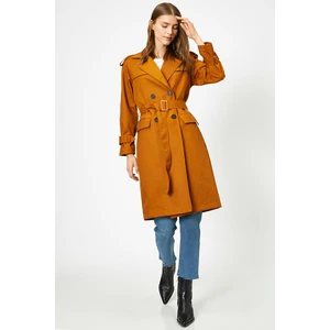 Koton Women's Brown Trenchcoats