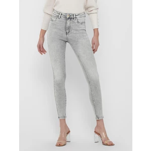 Light Grey Skinny Fit Jeans ONLY Mila - Women