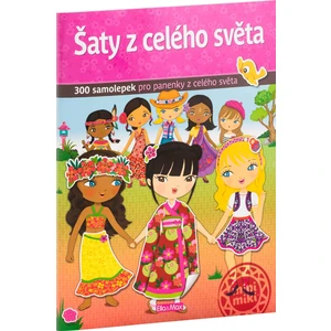 Šaty z celého světa (300 samolepek pro panenky z celého světa)