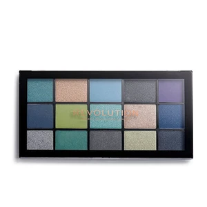 Makeup Revolution Reloaded paleta očních stínů odstín Deep Dive 15 x 1.1 g