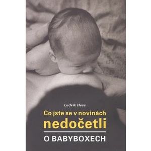 Co jste se v novinách nedočetli o babyboxech - Hess Ludvík