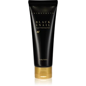 Holika Holika Prime Youth Black Snail čistiaca pena s extraktom zo slimáka 100 ml