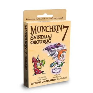 Desková karetní hra Munchkin 7: Švindluj obouruč v češtině