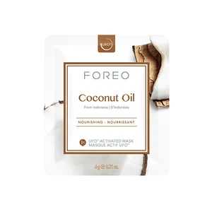 Foreo Vyživující pleťová maska Coconut Oil (Nourishing Mask) 6 x 6 g