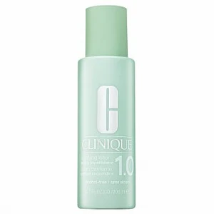 Clinique Clarifying Lotion Twice a Day Exfoliator 1.0 oczyszczająca woda do twarzy z ujednolicającą i rozjaśniającą skórę formułą 200 ml