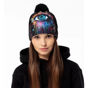 Mr. GUGU & Miss GO Woman's Fullprint Beanie WB21BL 1703