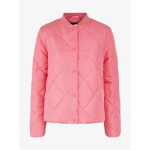 Pink Quilted Jacket Pieces Bee - Women