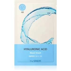 The Saem Bio Solution Hyaluronic Acid hydratační plátýnková maska 20 g
