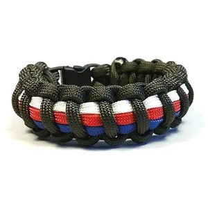 Cordell Paracord náramek Solomon TRIKOLORA XL ( 20 - 21 cm )