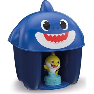 Clemmy baby Baby Shark kyblík s kostkami modrý