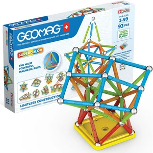 Stavebnice Geomag Supercolor panels 93 pcs [HRAČKA]