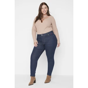 Trendyol Curve Plus Size Jeans - Blue - Skinny