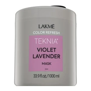 Lakmé Teknia Color Refresh Violet Lavender Mask vyživující maska s barevnými pigmenty pro vlasy s fialovými odstíny 1000 ml