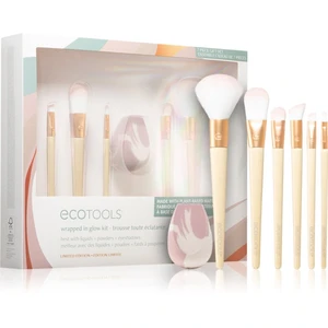 EcoTools Glow Collection Wrapped in Glow sada štětců (pro dokonalý vzhled)